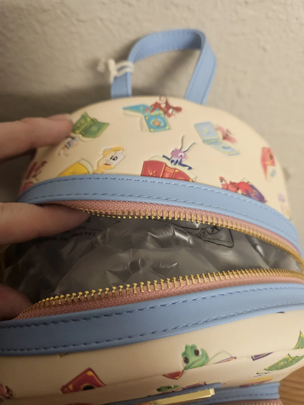 Disney Princess Books Classics Loungefly Mini Backpack - NWT Mint Condition